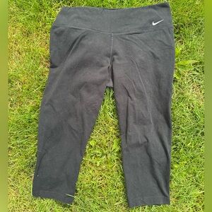 Nike Black Leggings Athletic Stretch Fit